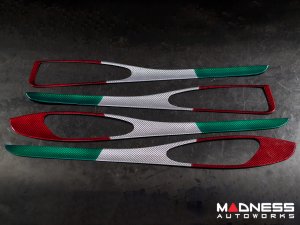 Alfa Romeo Stelvio Door Trim - Carbon Fiber - Interior Door Trim Kit - Italian Theme - Feroce Carbon Alfa Romeo Stelvio Door Trim - Carbon Fiber - Interior Door Trim Kit - Italian Theme - Feroce Carbon